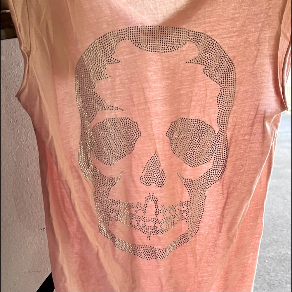 Zadig & Voltaire Brooklyn Skull Top